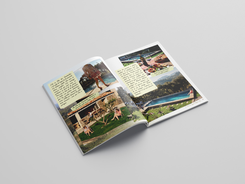 Livre d'accueil "Le carnet de voyage d'Olympie"