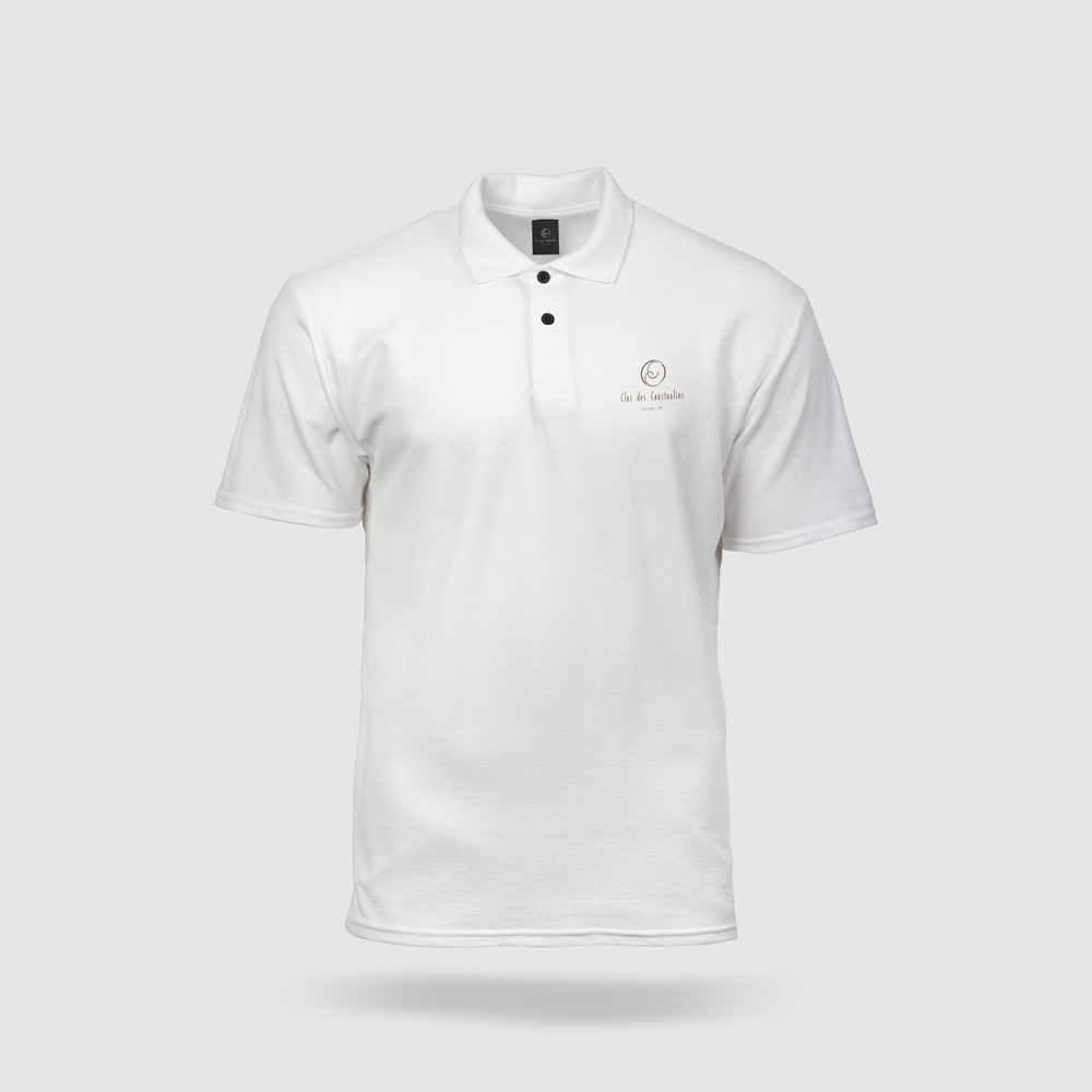 Logo sur polo du Clos des Coustoulins
