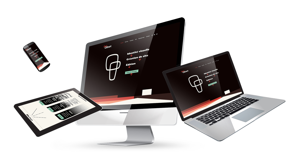 Site Studio Gibet design responsive