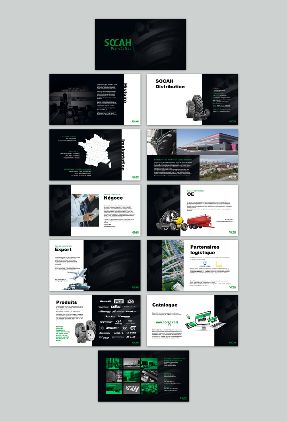 Slides de présentation.