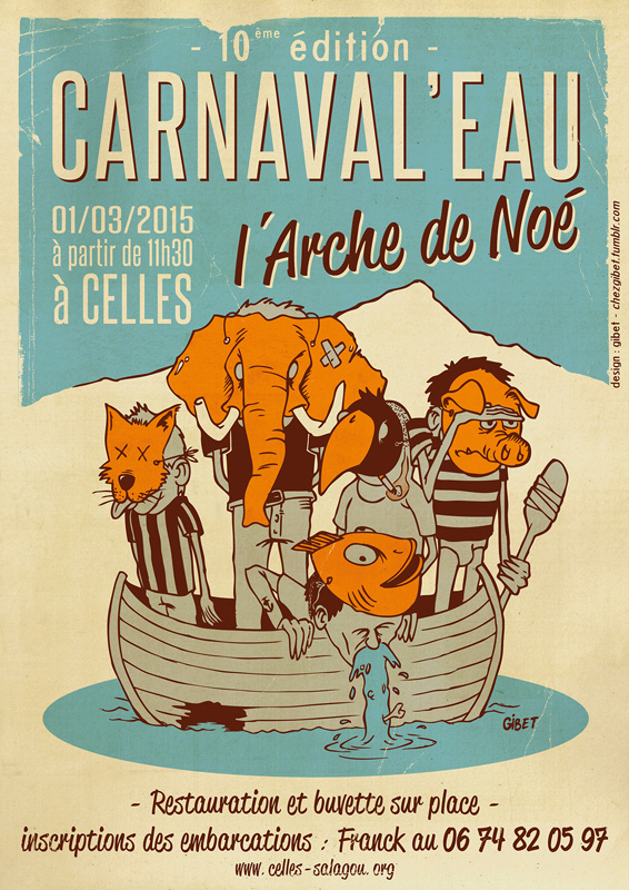 Affiche du Carnaval'eau.