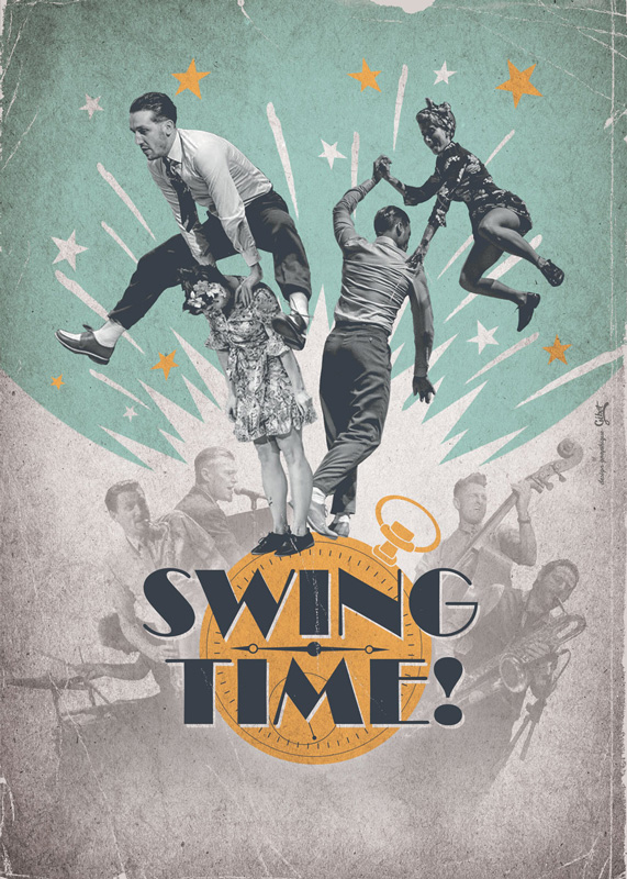 Affiche de l'événement Swing Time.