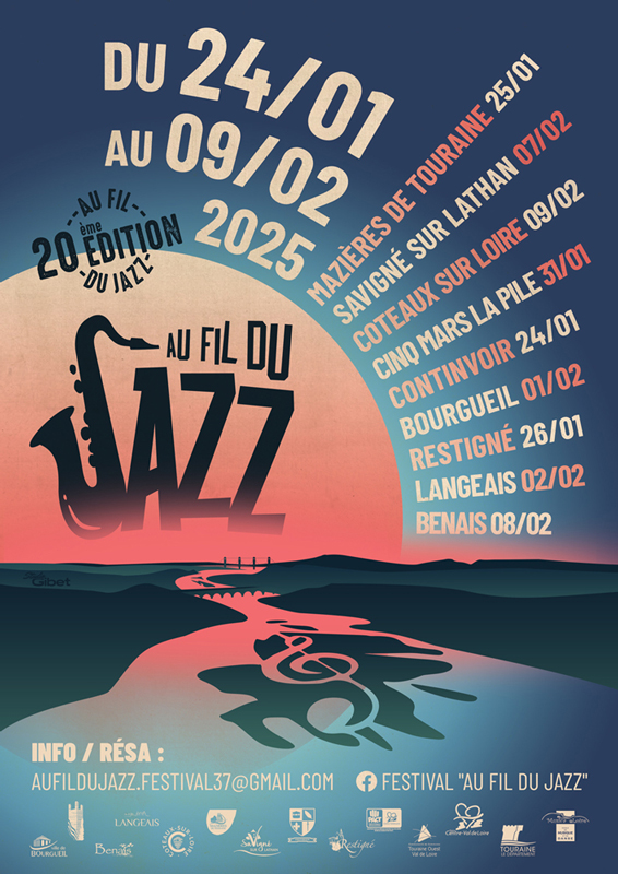 affiche festival jazz